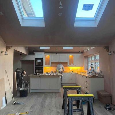 Rear House Extension - Vaulted Ceiling - Southampton