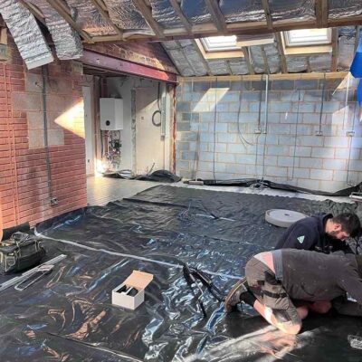 Rear House Extension - Vaulted Ceiling - Southampton